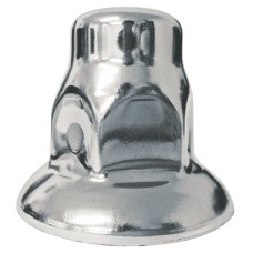 Chrome Nut Cover - 33mm Flared